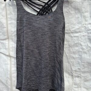 Lululemon Women’s Gray Strappy Back Tank Top